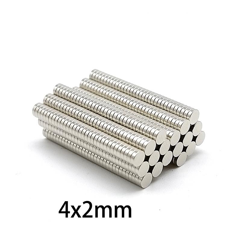 20/50/100pcs Versatile Magnets 4mm x 2mm - All-Purpose Disc Magnets for Crafts, DIY Projects