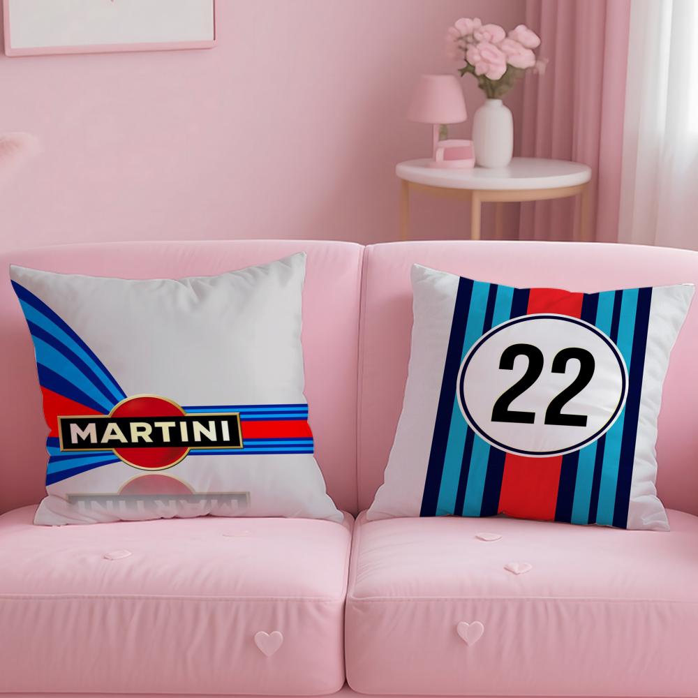 Heiße M-MMARTINI Kissenhülle Bequeme Wendekissenhülle Ideal für Auto Sofa Schlafzimmer & Mehr