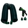 Coil Garden Water Hose 15m/49.2ft EVA 7 Modes Garden Telescopic Spring Tube for Watering Plants