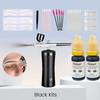 Eyebrow Tint Airbrush Hybrid Pigment Kit with Auxiliary Stickers And Brush for Dye & Tint Mapping Tattoo Supply Microblading