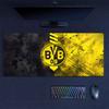 Borussia Dortmund Large Gaming Table Cushion Non-slip Laptop Tablet Big Mousepad XXL Mat Mini PC Playmat With Lock edge
