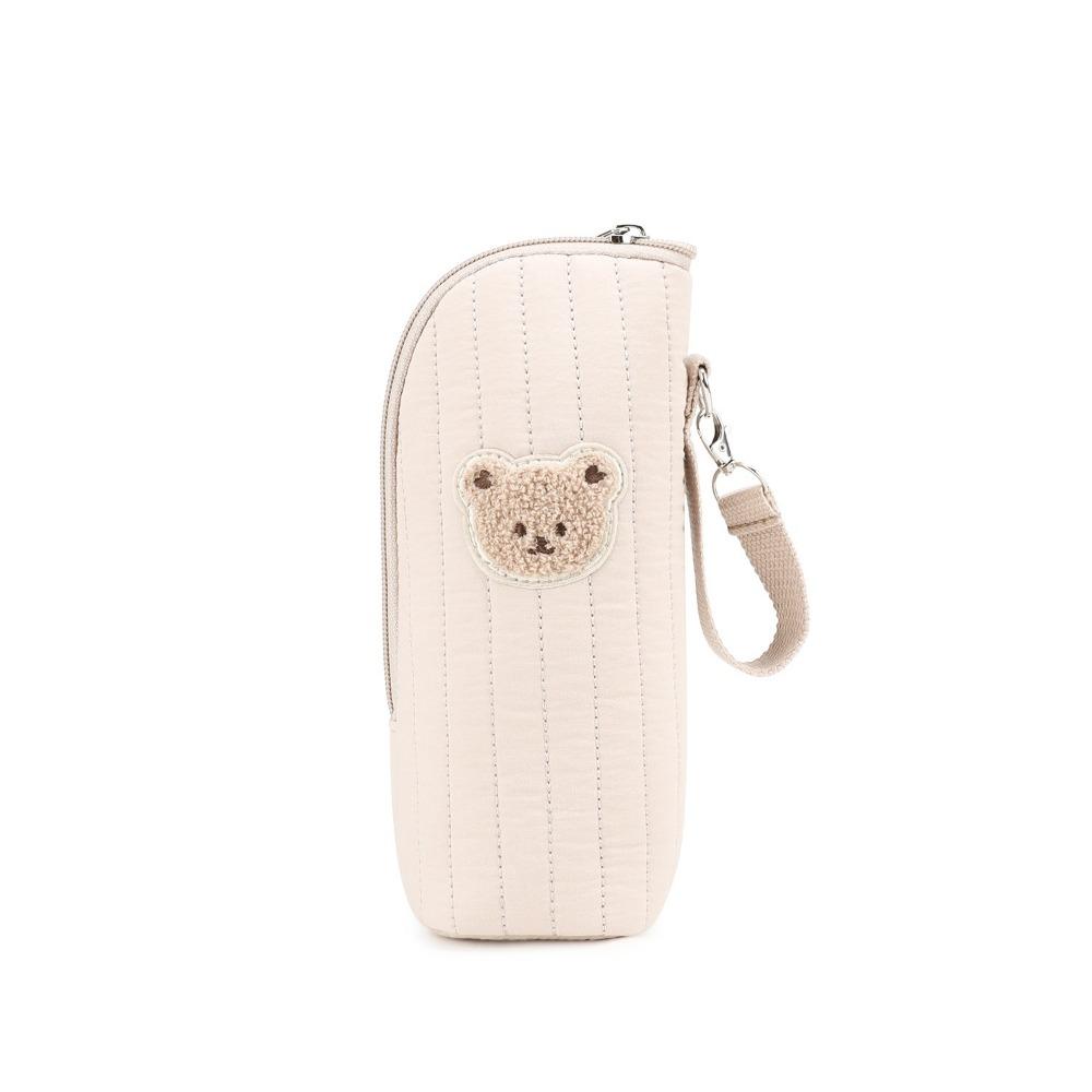 Portable Design Bear Thermal  Bottle Bag With Handle Breastmilk Cooler Bag  Infant Feeding