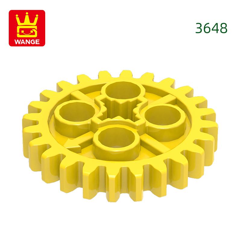 

72 шт./лот 24 шестерни червячный блок Moc цветные насадки Совместимо с Кирпичик DIY Детская игрушка Компоненты для сборки about 72pcs