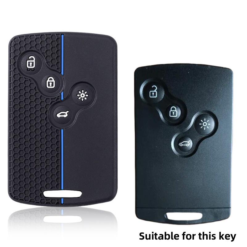 

New Silicone Car Key Case Cover For Renault Megane Clio Scenic Duster Kaptur Captur Logan Laguna Zoe Koleos Danilo Nema Fluence