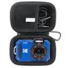 WAIYUJP Storage Case Compatible Kodak PIXPRO WPZ2 Compact Digital Camera Protective Carrying Storage Case.