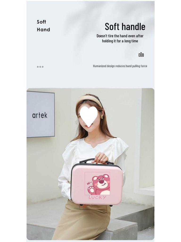 Mei Bear Cinnamoroll Kuromi Makeup & Toiletry Carry-On Case