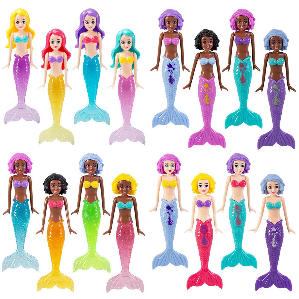 Jolis jouets de plongée sirène Jouets de bain sirène Jouets de piscine sirène colorés Jeux de piscine pour tout-petits Garçons Filles Adolescents Adultes