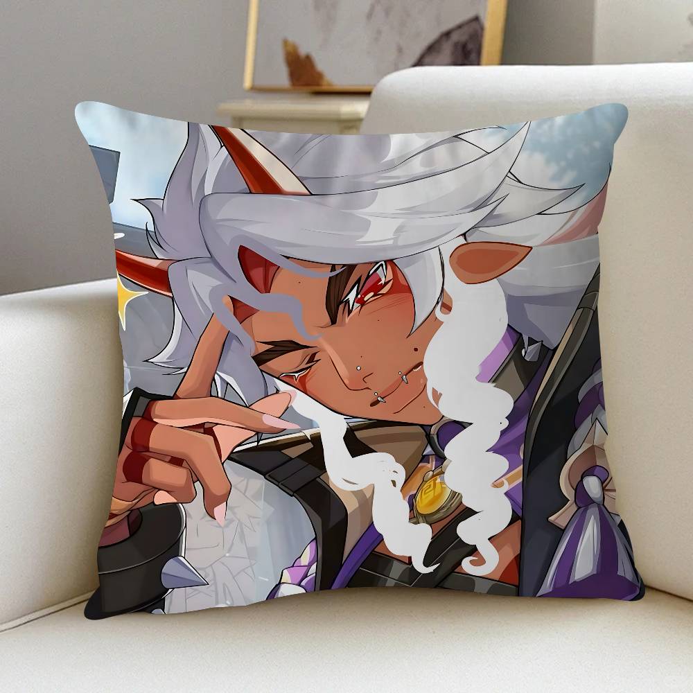 

Arataki I-Itto Чехол для подушки-подушки в офис Автомобильный чехол для подушки 45x45 см Чехол для поясничной подушки Чехол для диванной подушки 12x12Inch