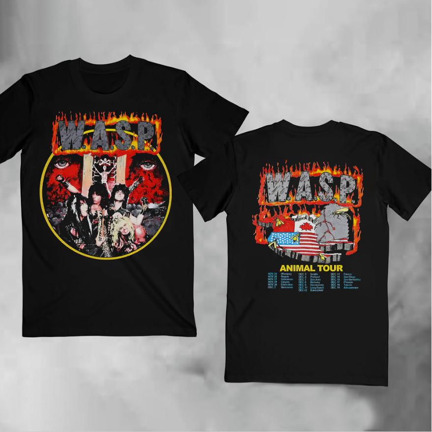 Wasp Animal Tour Shirt Double Sided T-Shirt S