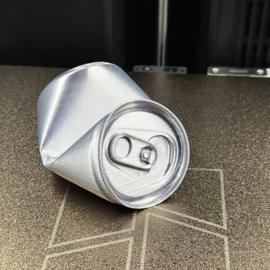 2Pcs Mobile Phone Stand Crushed Can Design Phone Holder Desk Nightstand Shelf Stand for Video Calls Streaming