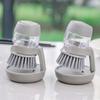 Removable With Soap Dispenser Dish Brush Non-greasy Cleaning Tool Scrub Brushes Multi Use Pot Brush Cookware