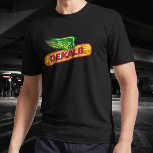 Активная футболка Dekalb Футболка с логотипом Забавная футболка Американская футболка от S до 5XL S разноцветный