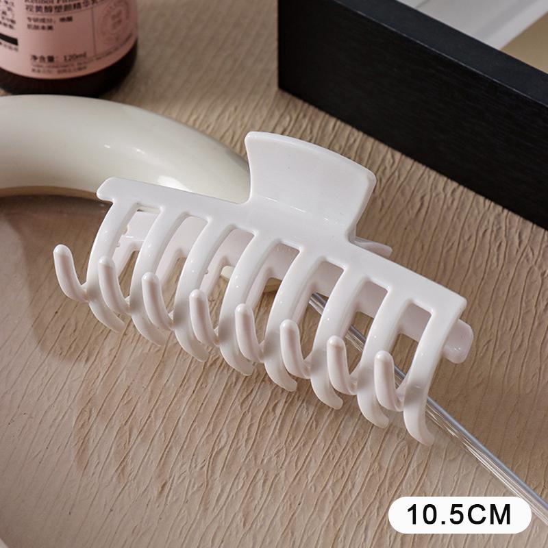 Soft Silicone Hairpin Shark Clip Hairpin Soft Anti-Collision Back Head Clip Anti-Fall Durable Square Keel Clip