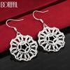 925 Sterling Silver Art Pendant Earrings - Fashion Gift Jewelry