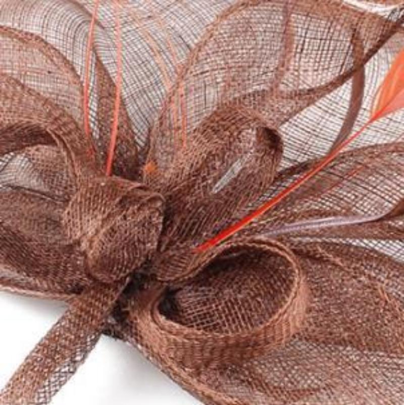 Kadın Çiçek Saç Tokası Kafa Bandı Mini Silindir Şapka Düğün Fascinator Kraliyet Ascot Yarışı