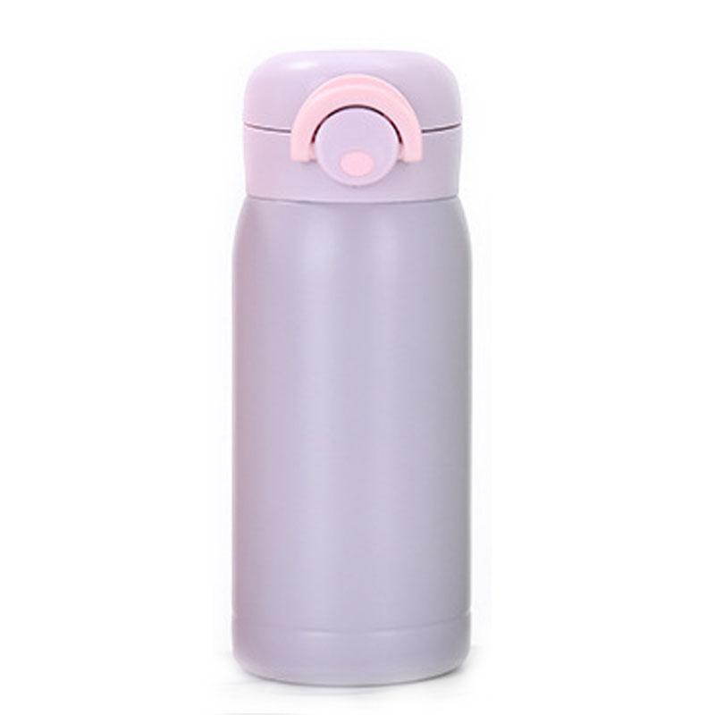 200ML/350ML Mini Thermos Cup Small Capacity Vacuum Flask Stainless Steel Pocket Cup Coffee Mug Kids Insulated Hot Water Bottle