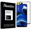 Tempered Glass for OPPO RENO 2Z [Pack of 3] Transparent Full Screen Protector Black Edge Screen Protection Glass Phonillico®
