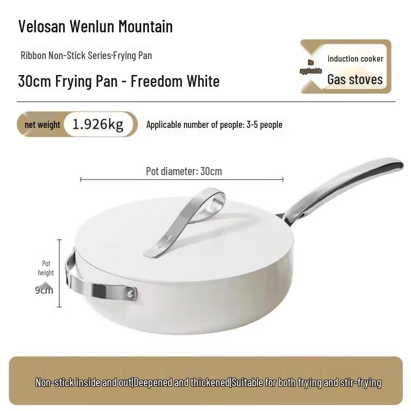 VELOSAN Ribbon Series Non-stick Deep Wok