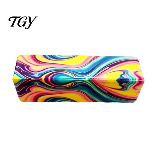 Stress Reduction Gadgets Flow Pattern Butter Stick Squeeze Toy, Slow Rebound Bar Toy for Shape Toys Anxiety Relief, Soft Stretchy Fidget Strip