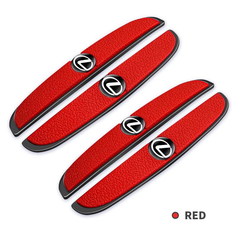 

4Pcs Car Door Bumper Rubber Anti-collision Stickers For Lexus F-SPORT ES RX NX LS UX LM LX GX LC RZ IS CT GS RC HS SC TX