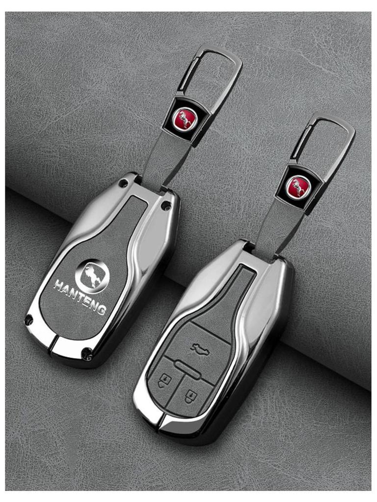 Hanteng X7S/X5 Car Key Case 2018: High-End Metal Key Cover & Remote Control Shell with Buckle