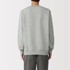 MUJI Size AB1NOA6S Men's Sweatshirt, Black, L,