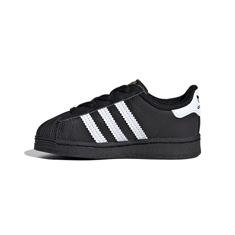 

Черные детские кроссовки adidas Superstar Infant Core Cloud-White EF5396