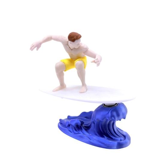 Dashboard Drift Ornament Motion Activated Surfing Muscle Man Car Ornament Fun Dashboard Decoration Auto Interior Accessory Gift for Drivers