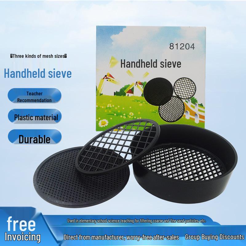 Plastic Soil Sieve for Primary School Science Experiments