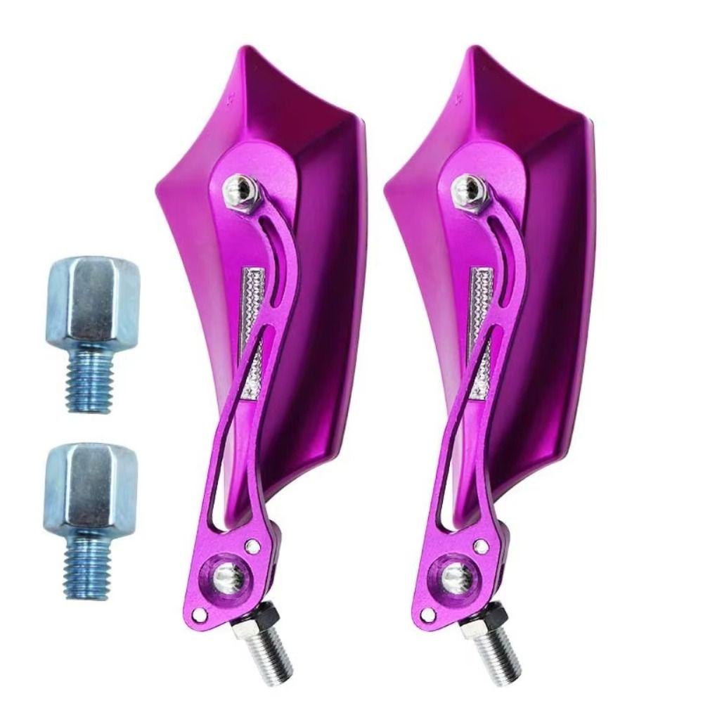 HD Glass Motorcycle Rearview Mirror 360 Degree Reversing Auxiliary Mirror  Car Observation