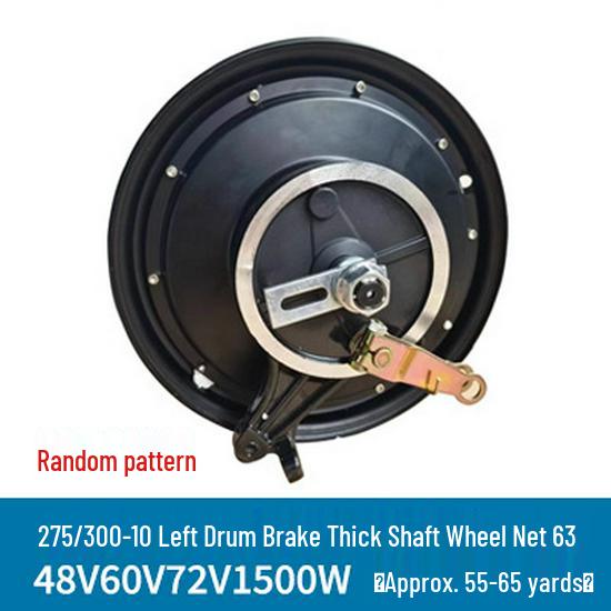 Bicicletă Electrică 2000W 10-inch Motor Spate de Mare Viteză Ansamblu (48V/60V/72V)