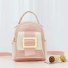 Bag Women's Summer and Autumn New Women's Backpack Fashion Color Matching Small Fresh Backpack Mobile Phone Change Bag