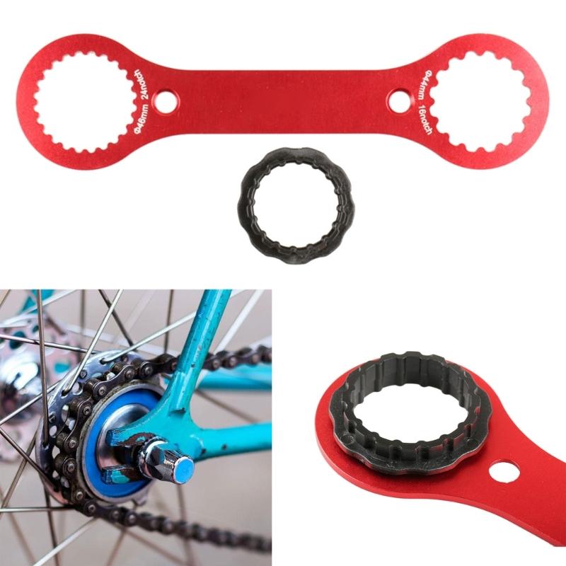 Durability Multipurpose Bike Bottom Brackets Wrenches Compacts Bike Repair Tool for Professional Maintenance