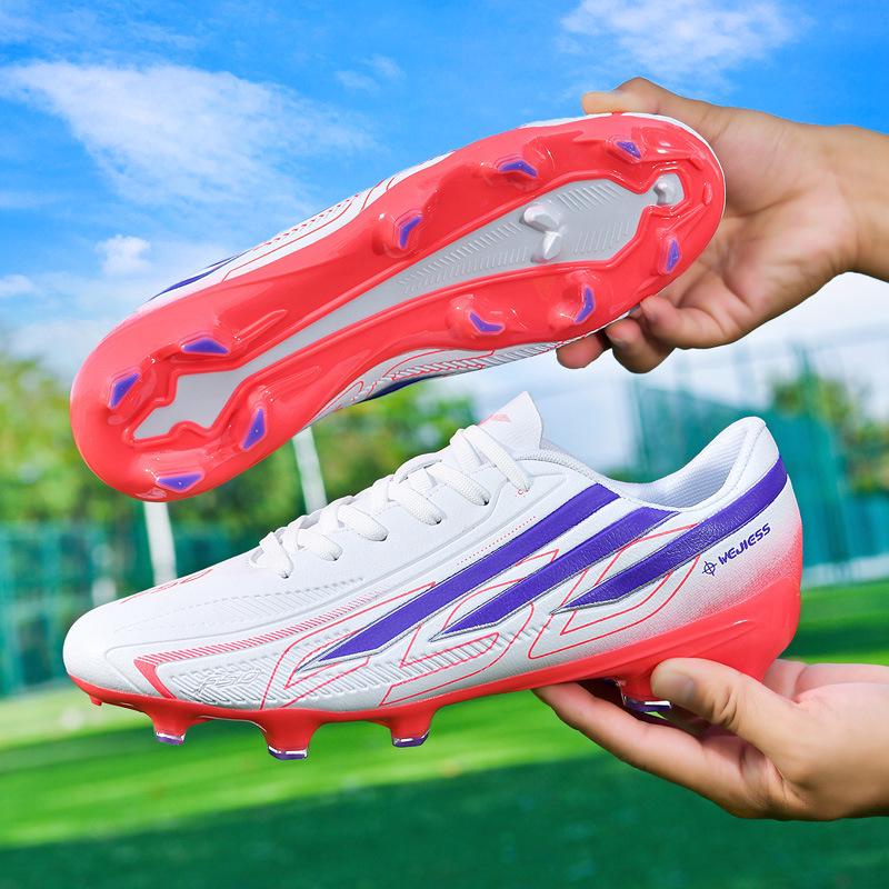 Unisex Niedrig geschnittene Fußballschuhe mit TF für Kunstrasen & AG Stollen für Rasen