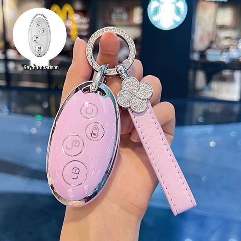 BYD Song Max/Yuan/Qin Pro/EV360/S7 Klasický kryt klíče od auta s přezkou.