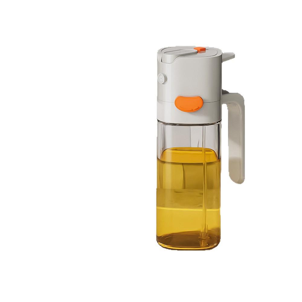 Automatic Dual-Use Oil Spray & Pour Bottle - No-Stick, No-Leak Kitchen Pot