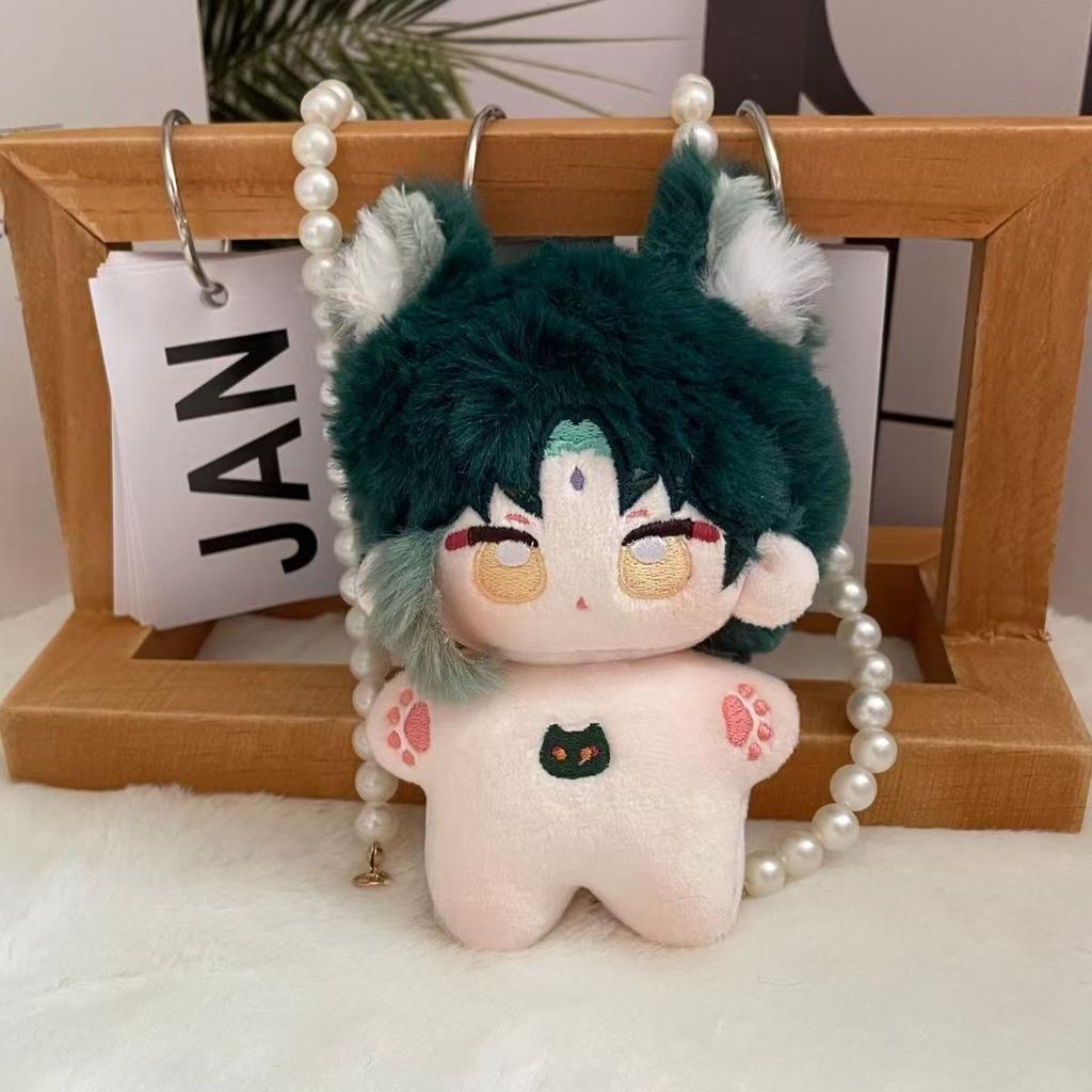 Genshin Impact Tighnari Xiao Tartaglia Kaedehara Kaha Plushie Toys Doll Anime Plush Pendant Backpack Keychian Birthday Gifts
