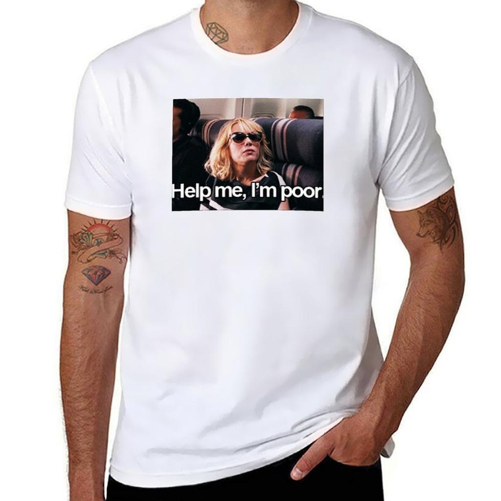 Help me Im Poor TShirt All Weather Casual Short Sleeve