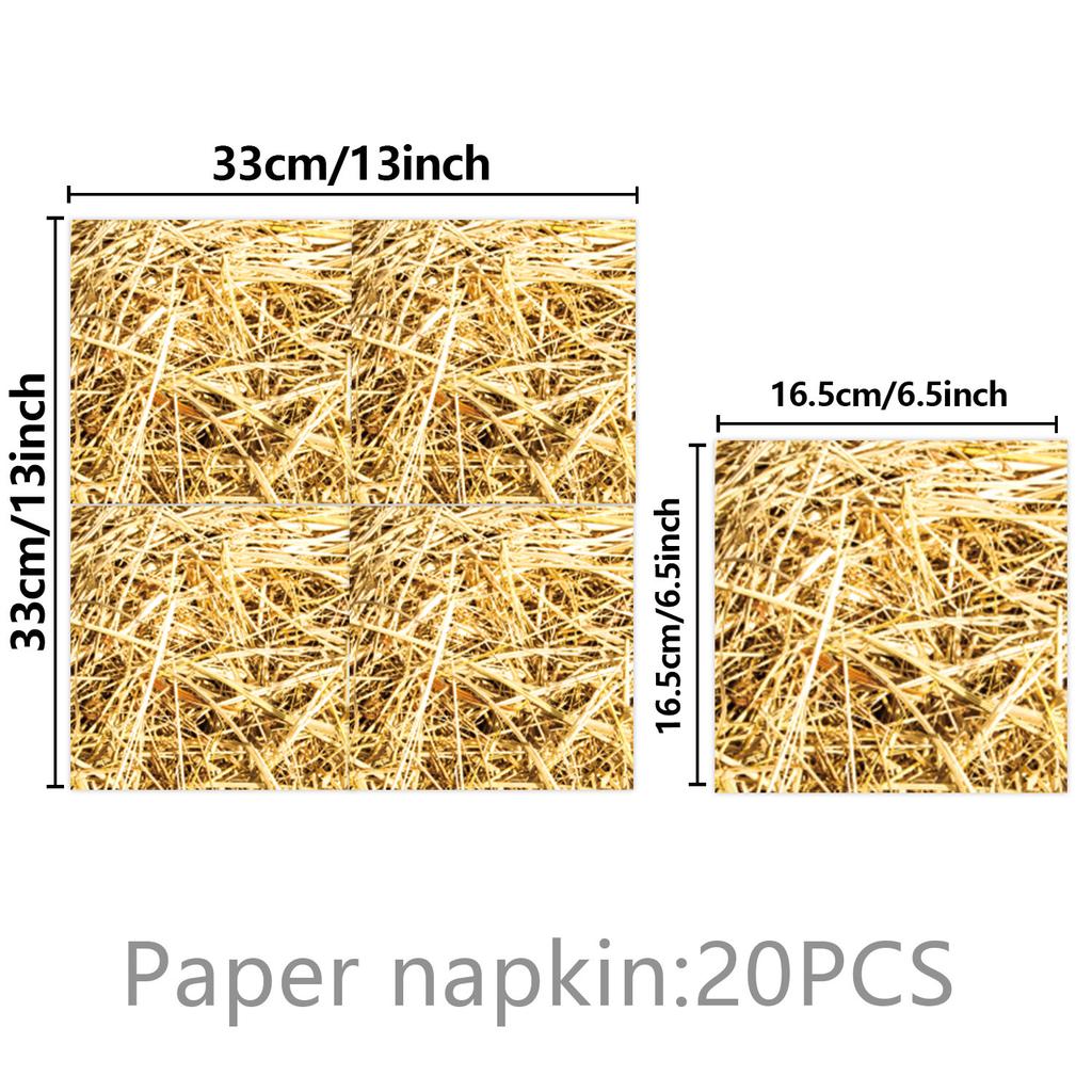 Haystack Party Supplies Birthday Decorations Haystack Theme Western Cowboy Haystack Arrangement Props