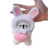Adorable Puppy Pendant: Cute Cosplay Plush Doll Keychain for Backpack Decoration