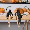 Gothic Desktop Sculpture Handmade Art Ornaments Mysterious Fantasy Figure Halloween Theme Garden Shelf Decoration