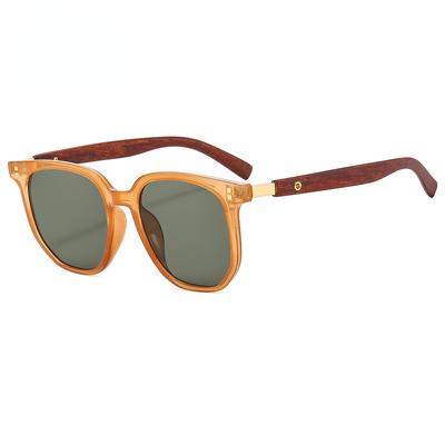 Occhiali da sole retrò per occhiali alla moda Occhiali da sole vintage Donna Tonalità di legno di lusso Sonnenbrille Lunette De Soleil Homme Gafas