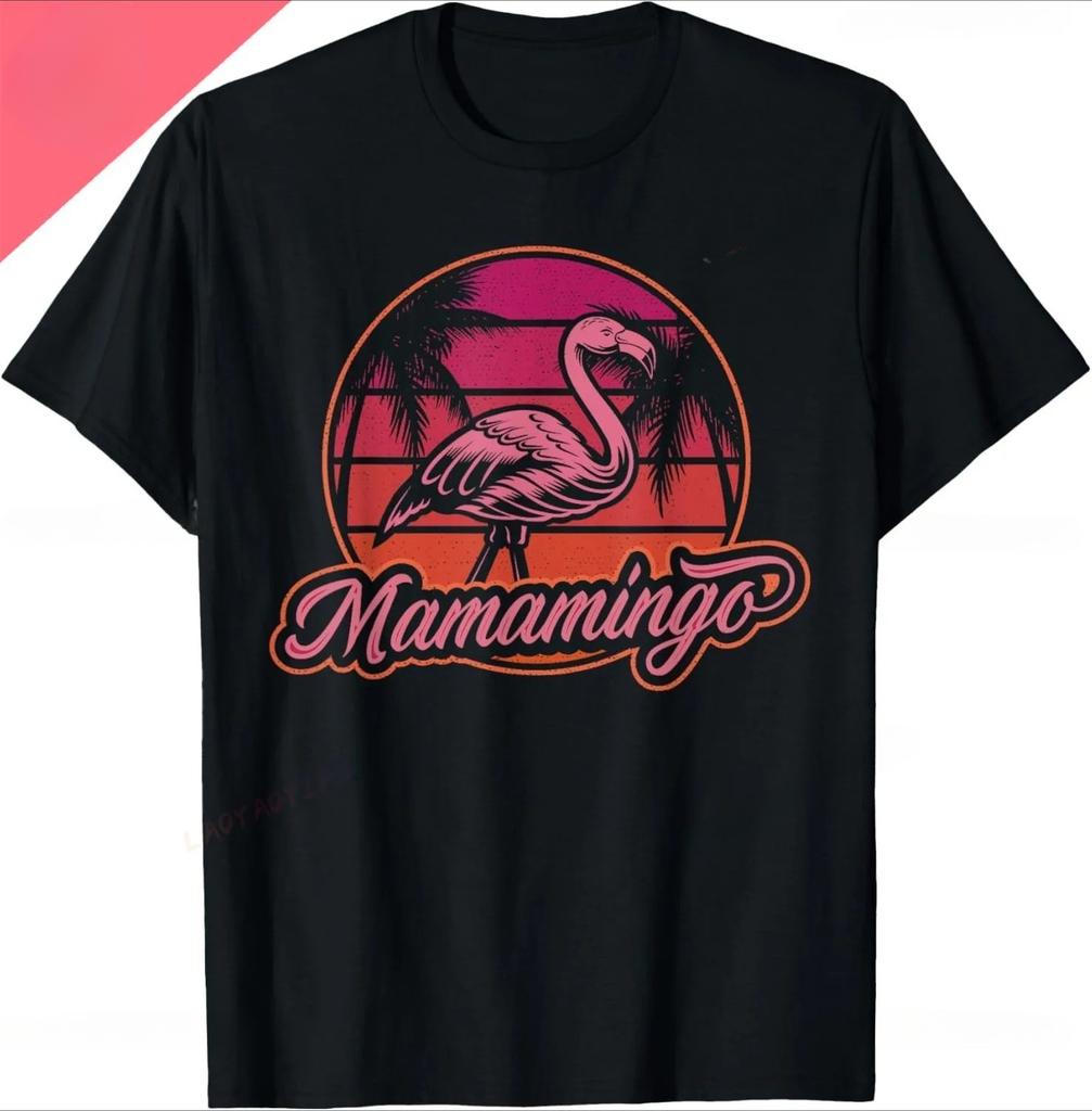 Man I Love Flamingo Funny Flamingo MILF Pink Joke Party TShirt Unisex Summer Streetwear Tops Mens Clothing Camiseta
