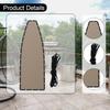 Hanging Lounge Chair Replacement Repair Cloth Backyard Easy Installation Patio Indoor with 39ft Cord