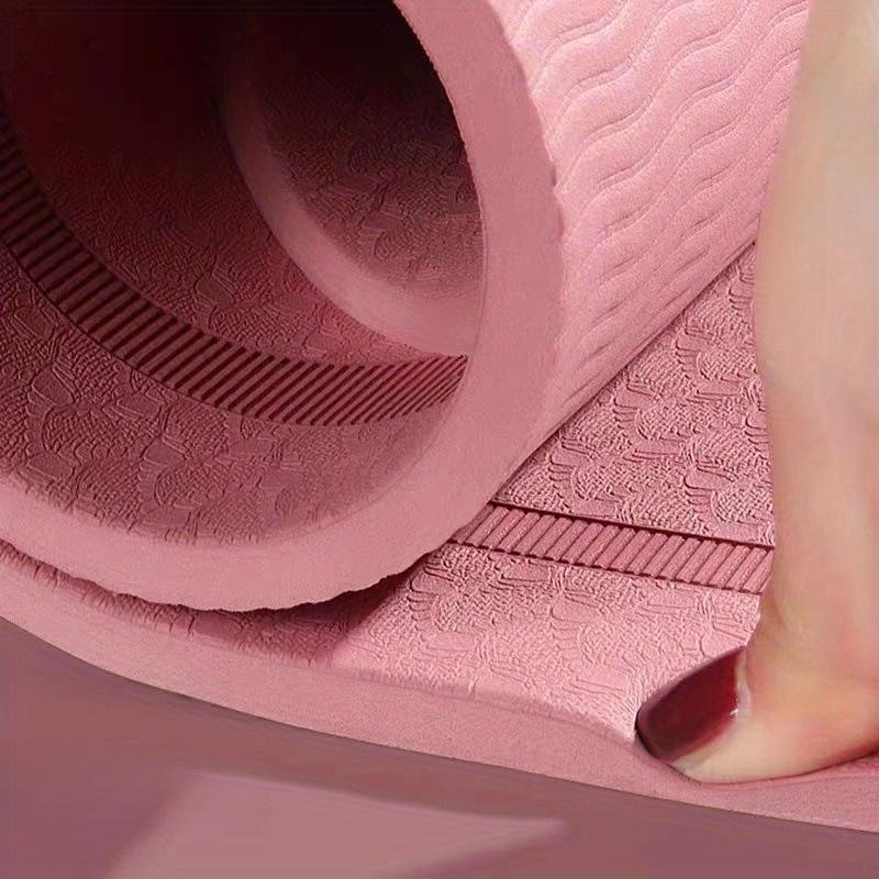 1pc (2.36in/3.15in) ThicknessTPE Jump Rope Mat, Durable Non-Slip Fitness Exercise Ma Suitable  Fitness Training, Body Workout