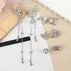 1Pair Butterfly  Decor For Clip On Earbuds Open Ear Accessories Removeable Diy Earphone Decoration