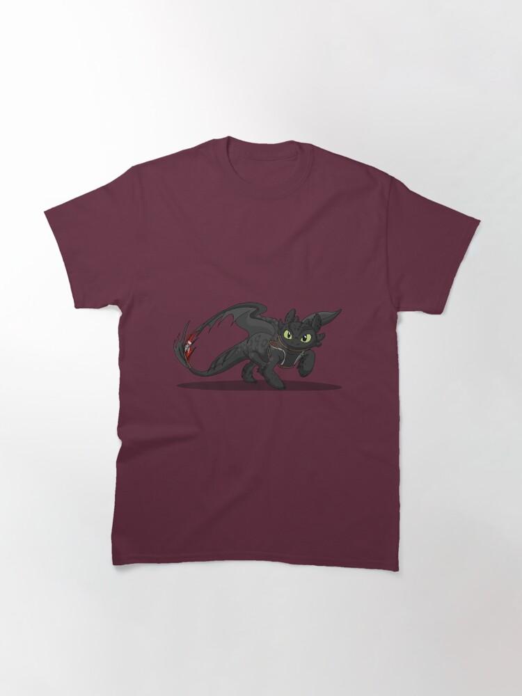 Comment dresser son dragon Krokmou (transparent) T-shirt Classique