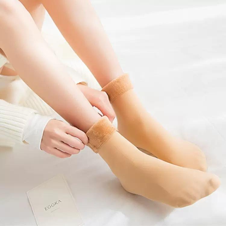 1/5 Paare Unisex Winter Warme Verdickte Thermosocken Wolle Kaschmir Schnee Nahtlose Socken Samtige Weiche Stiefel Boden Schlaf Socken