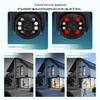 A8 All-Black PTZ Dome Camera: Outdoor Wireless WiFi Surveillance with Remote Monitoring