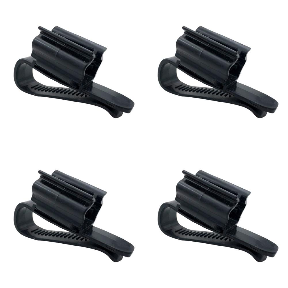 4 PCS Plastic Aquarium Tube Clamp Black Blue Fish Tank Water Pipe Mounting Clip Fish Tank